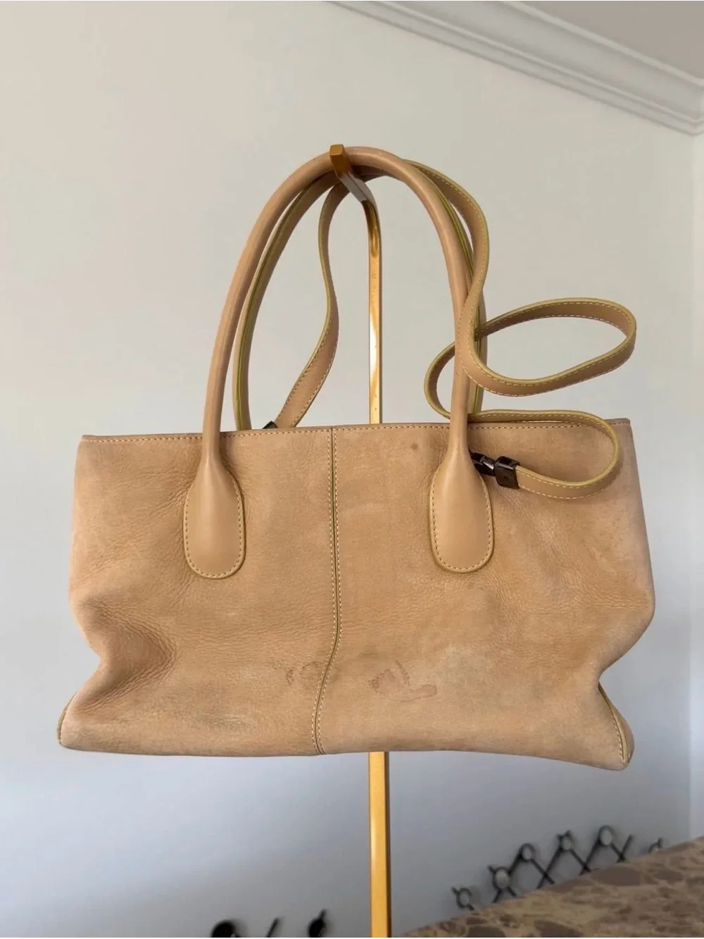 Tod’s - D-Styling Shoulder Bag in Suede